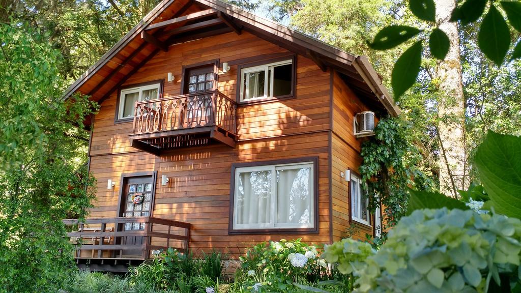 Sobrado Estilo Alemao Villa Canela Buitenkant foto